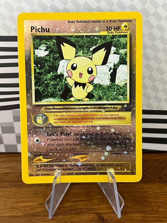 Pichu 35 Reverse Holo Black Star Promo NM Single Pokémon Card