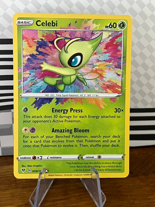 Celebi 009/185 Vivid Voltage NM Single Pokémon Card