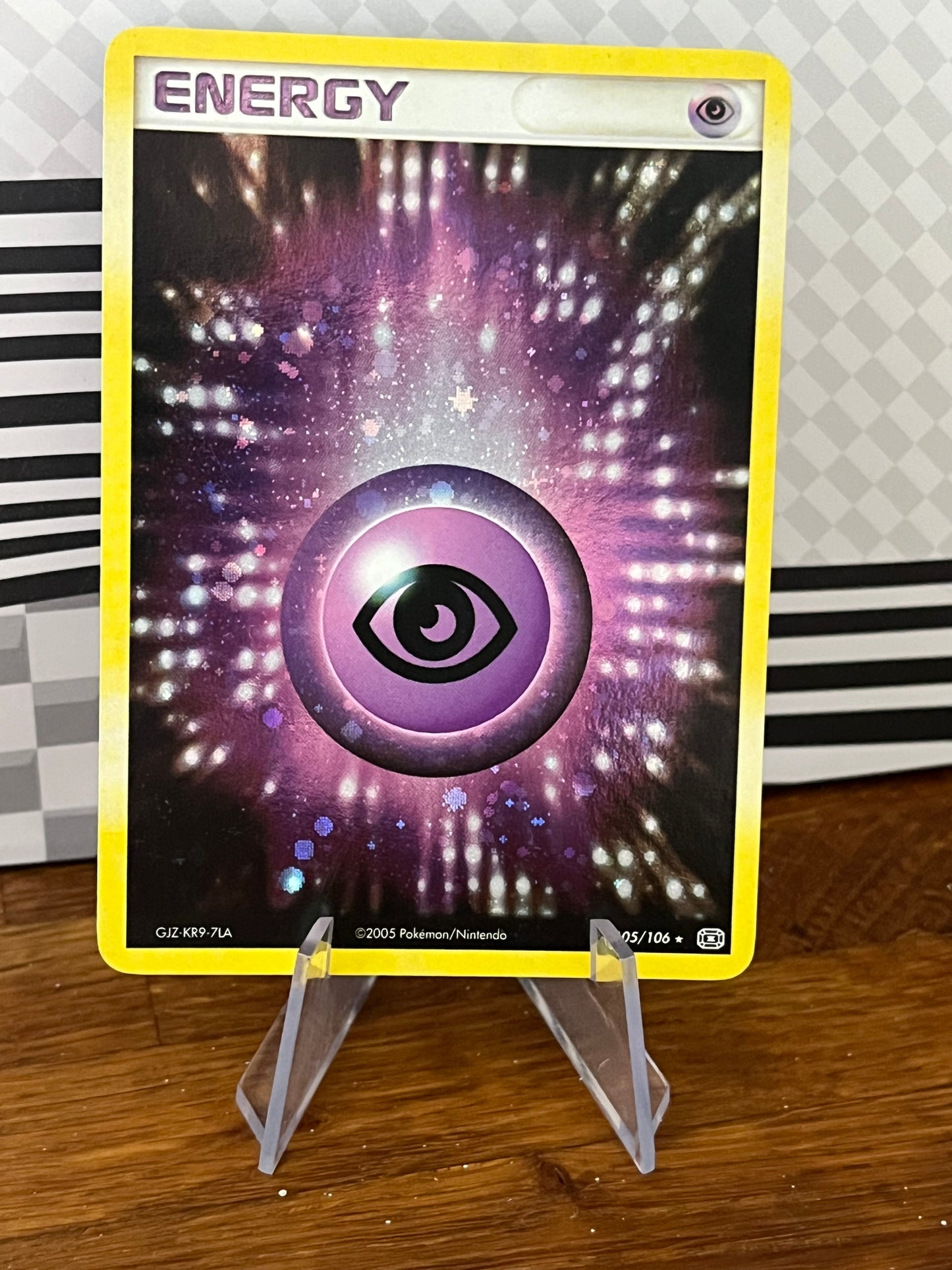 Psychic Energy 105/106 Holo EX Emerald NM Single Pokémon Card