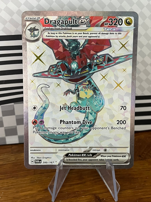 Dragapult ex 200/167 Twilight Masquerade NM Single Pokémon Card