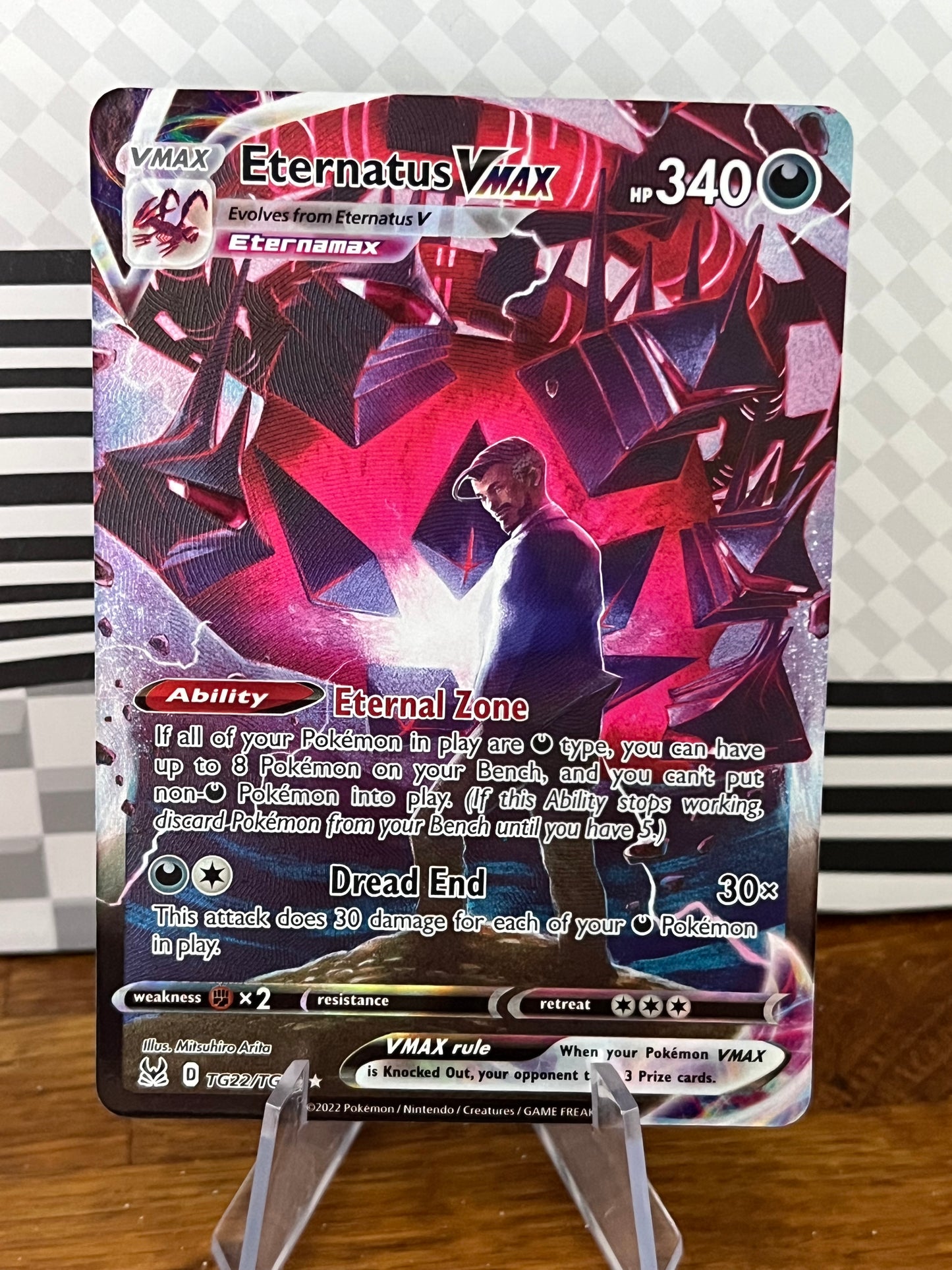Eternatus Vmax TG22/TG30 Lost Origin NM Single Pokémon Card
