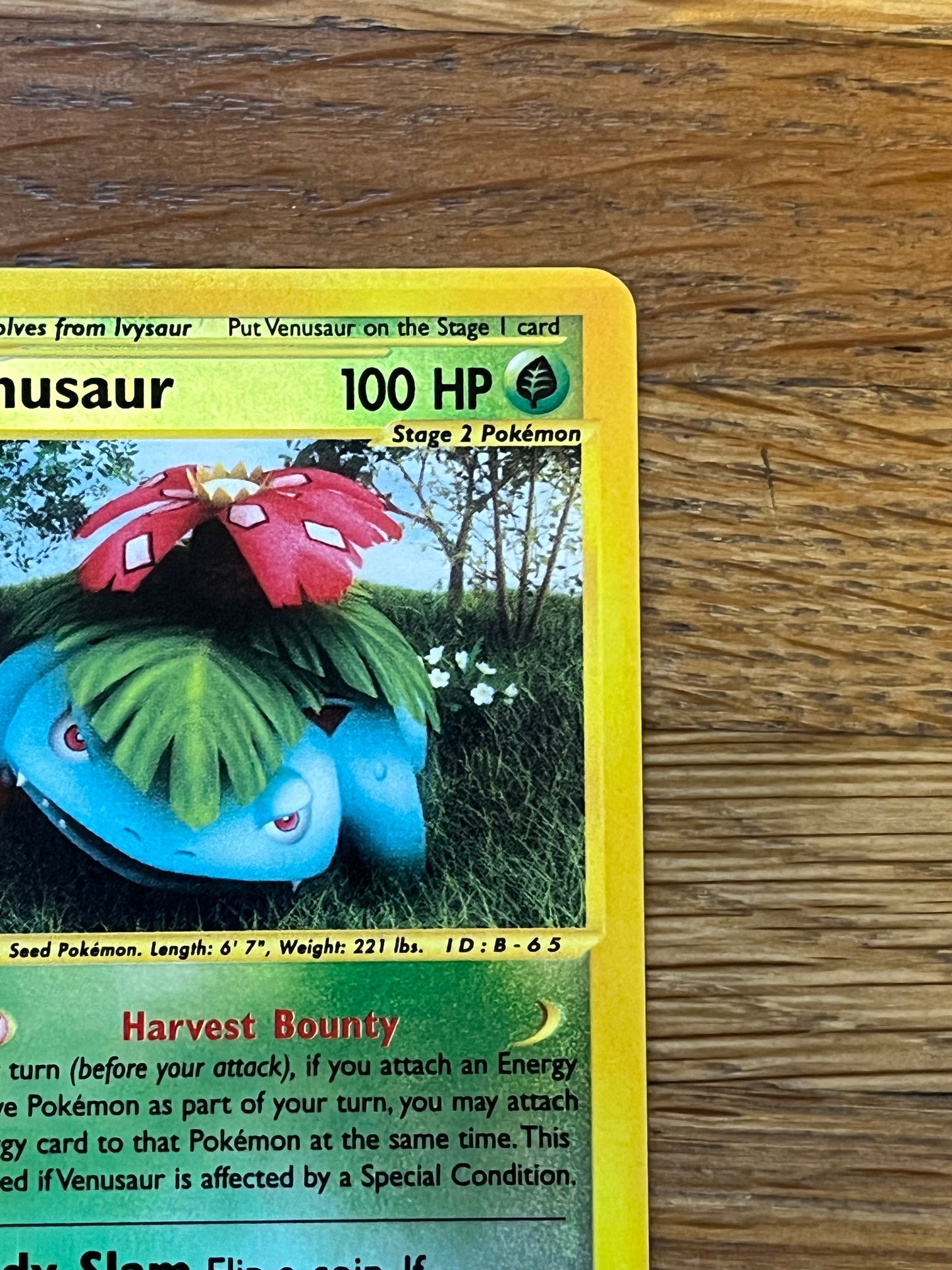Venusaur Reverse Holo 30/165 Expedition NM Single Pokemon Card