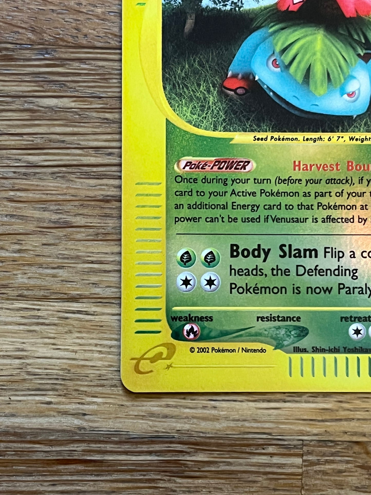 Venusaur Reverse Holo 30/165 Expedition NM Single Pokemon Card