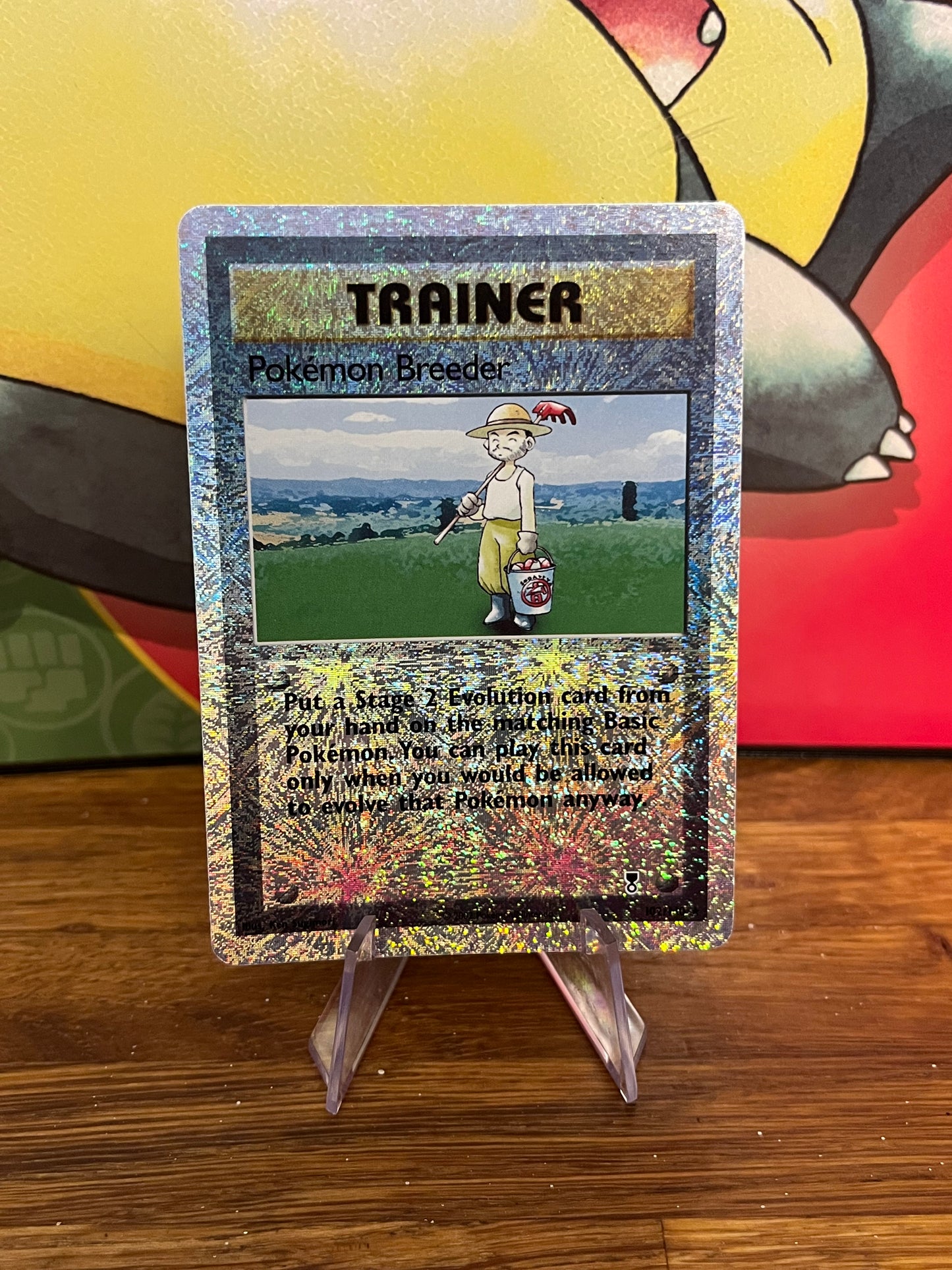 Pokemon Breeder Reverse Holo 102/110 Legendary Collection NM Single Pokemon Card