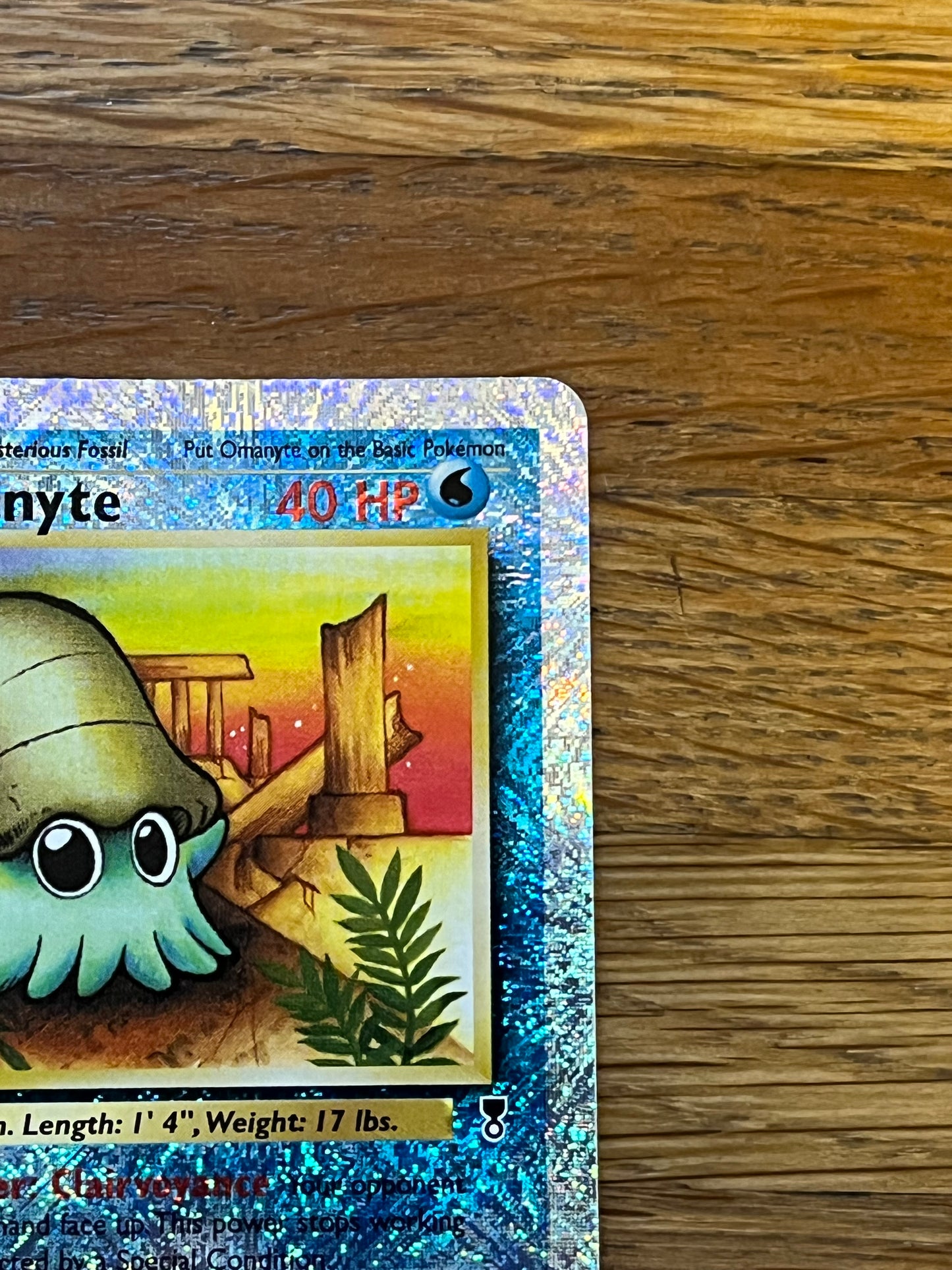 Omanyte  Reverse Holo 17/110 Legendary Collection NM Single Pokemon Card