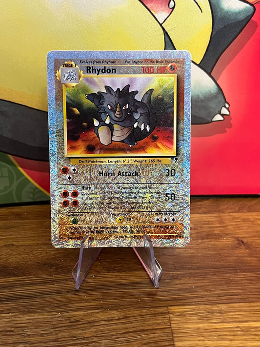 Rhydon Reverse Holo 35/110 Legendary Collection NM Single Pokemon Card