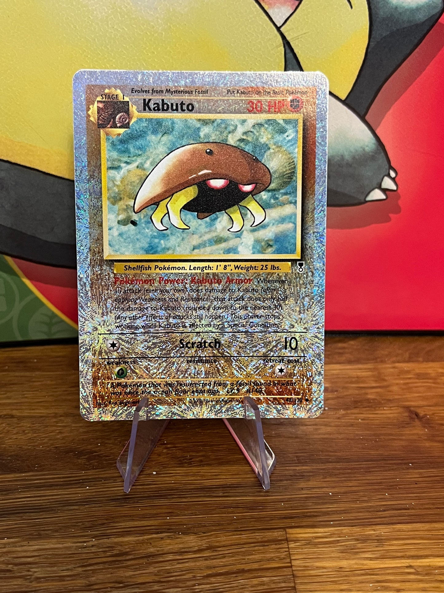 Kabuto Reverse Holo 48/110 Legendary Collection NM Single Pokemon Card