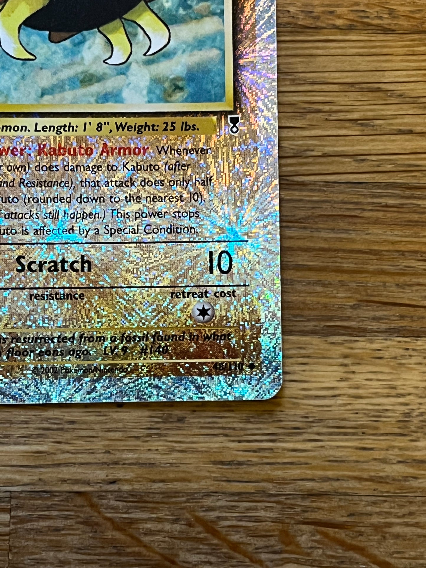 Kabuto Reverse Holo 48/110 Legendary Collection NM Single Pokemon Card