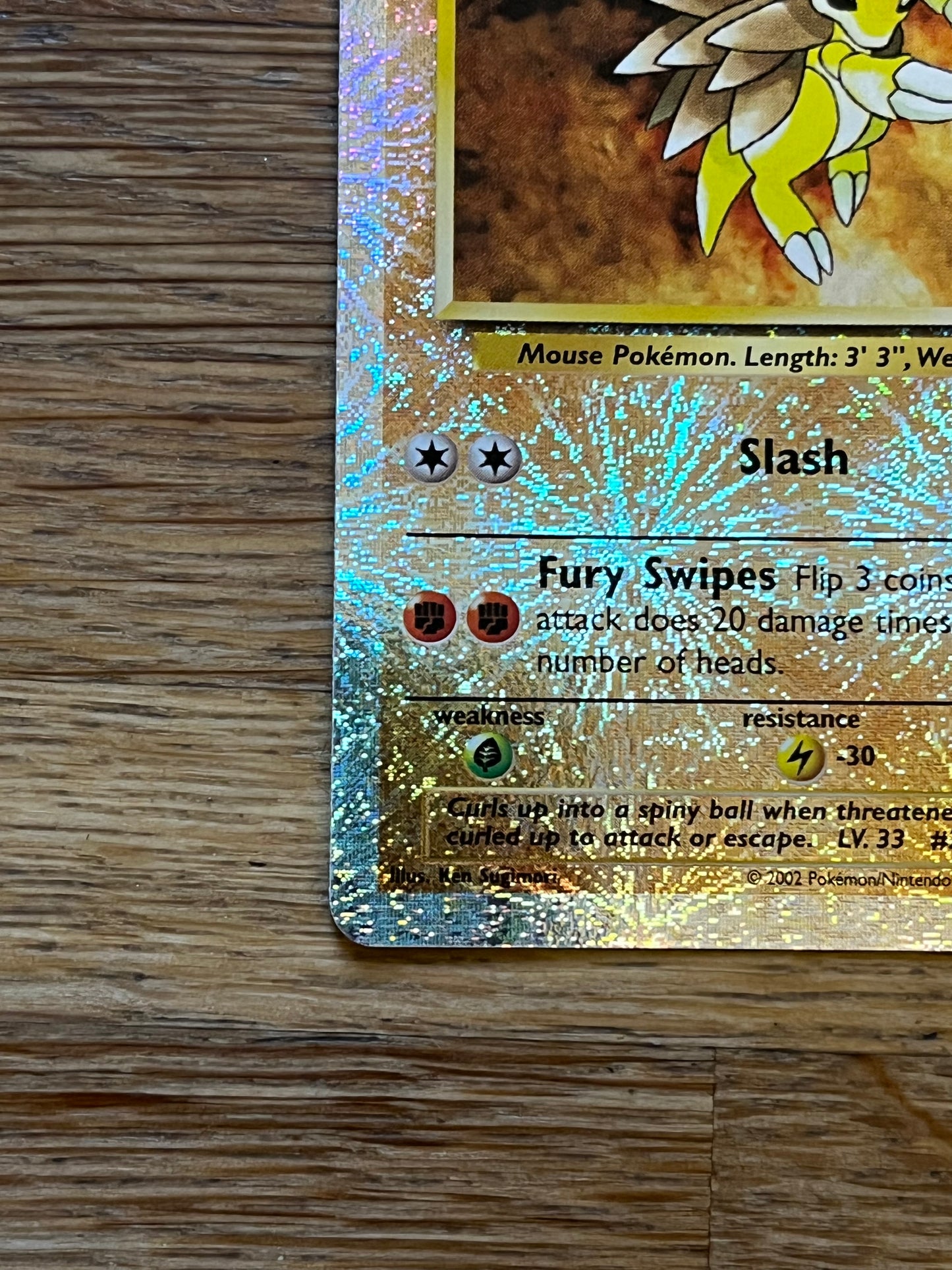 Sandslash Reverse Holo 62/110 Legendary Collection NM Single Pokemon Card