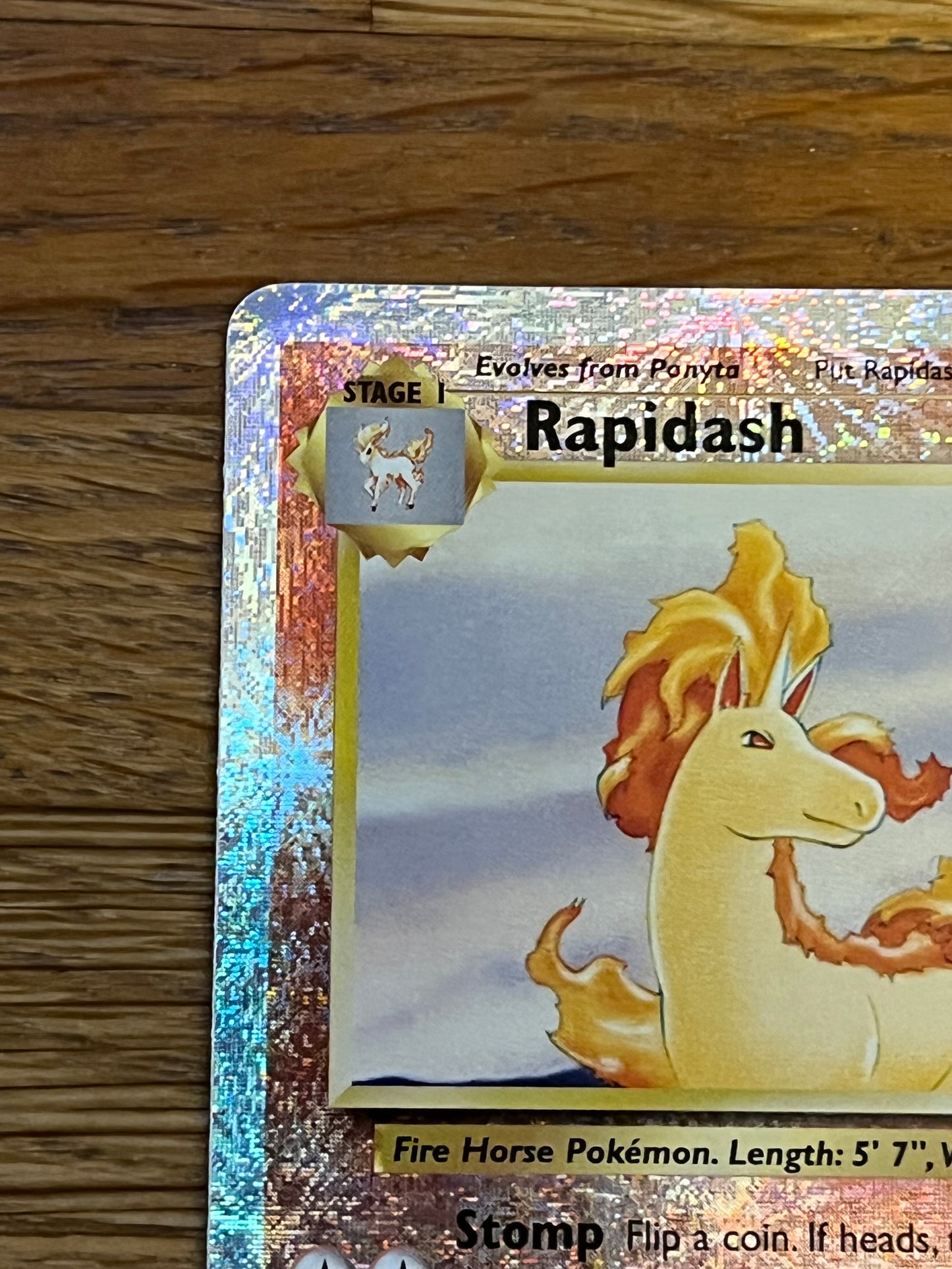 Rapidash Reverse Holo 60/110 Legendary Collection NM Single Pokemon Card