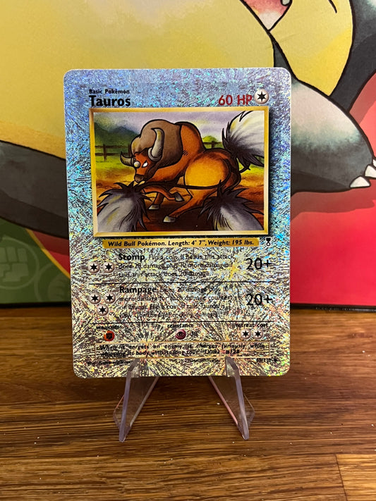 Tauros Reverse Holo 65/110 Legendary Collection NM Single Pokemon Card