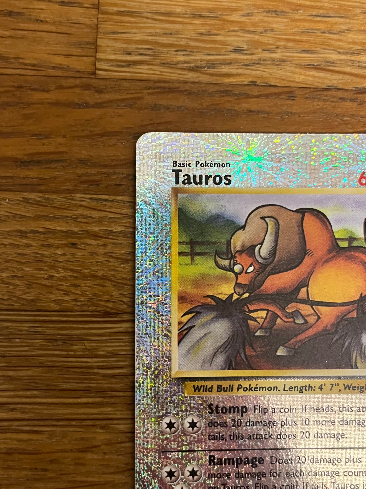 Tauros Reverse Holo 65/110 Legendary Collection NM Single Pokemon Card