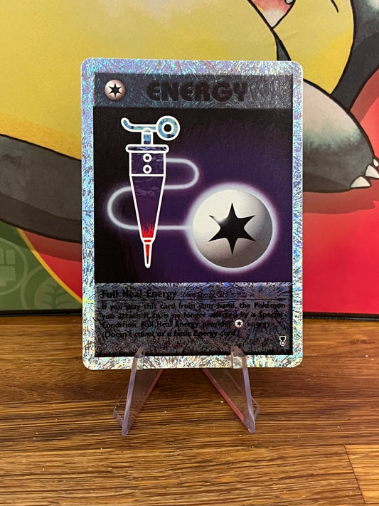 Full Heal Energy Reverse Holo 100/110 Legendary Collection NM Single Pokemon Card