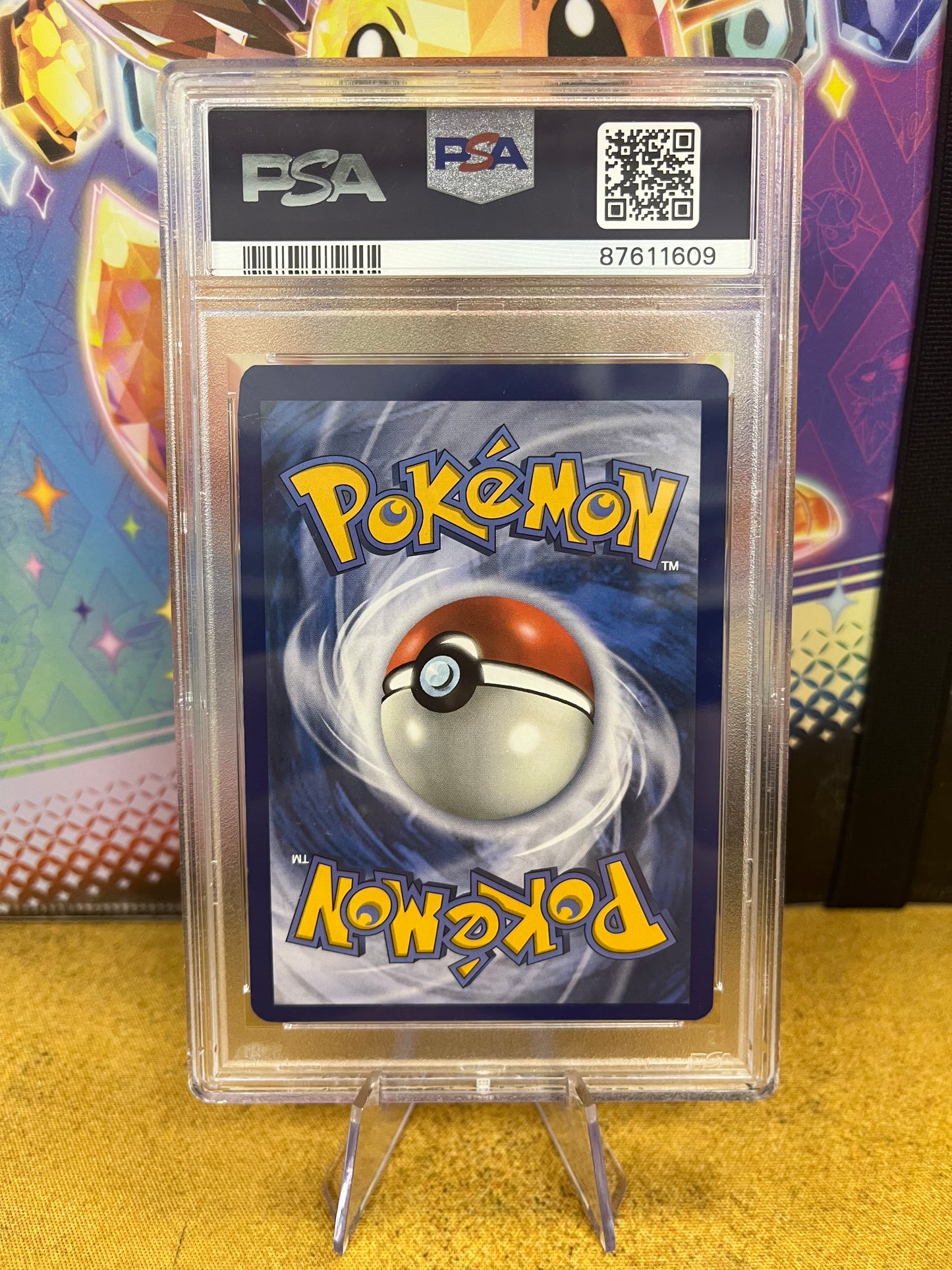 Roaring Moon EX 229/182 Paradox Rift PSA 7 Graded Pokémon Card