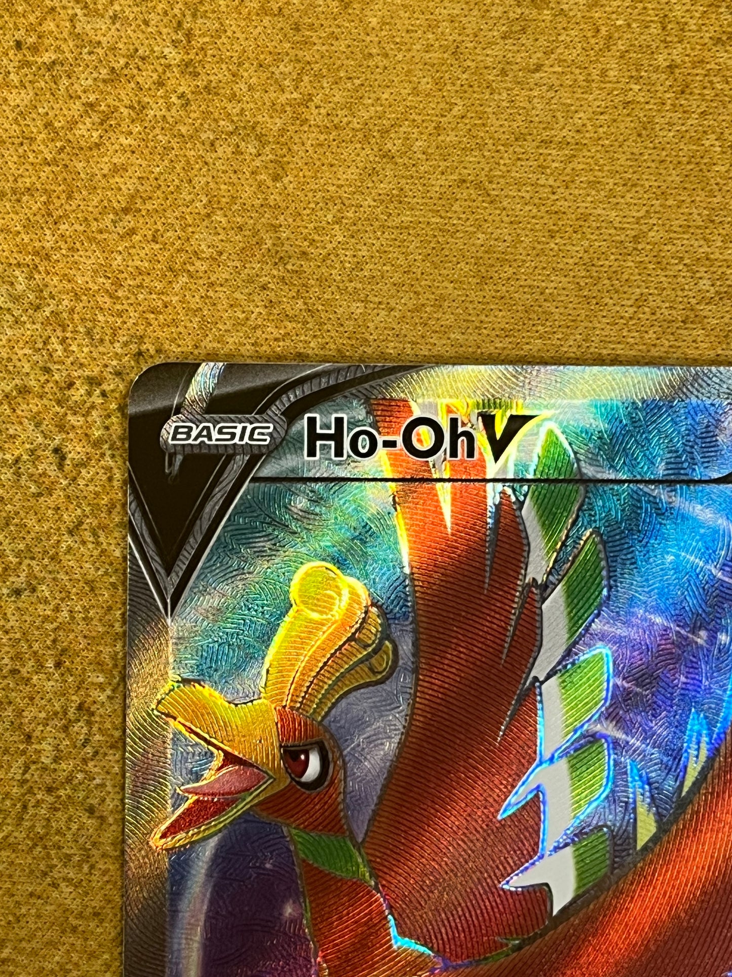 Ho-Oh V 187/195 Silver Tempest NM Single Pokémon Card