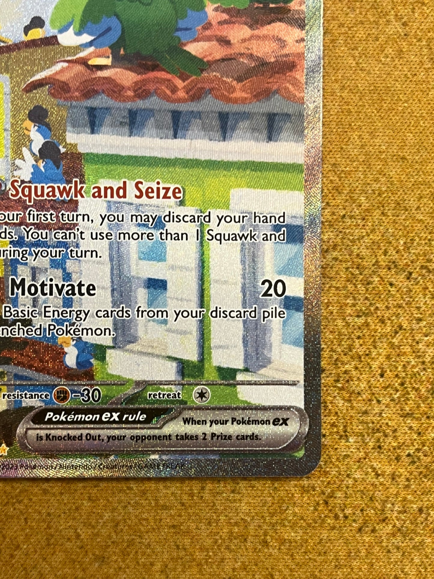 Squawabilly ex 264/193 Special Illustration Rare Paldea Evolved NM Single Pokémon Card