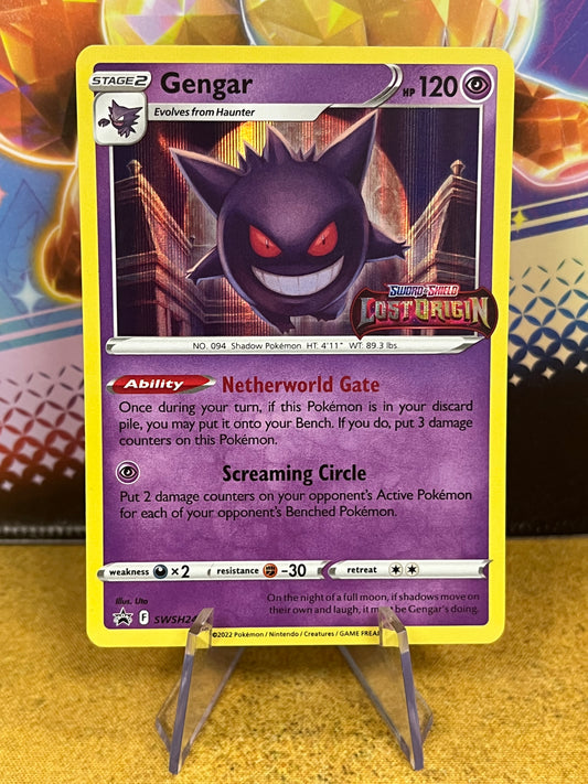 Gengar SWSH241 Black Star Promo Stamped NM Single Pokémon Card