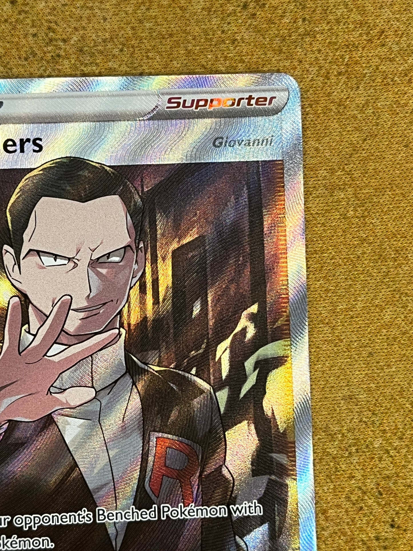 Boss's Orders 189/192 Rebel Clash NM Single Pokémon Card