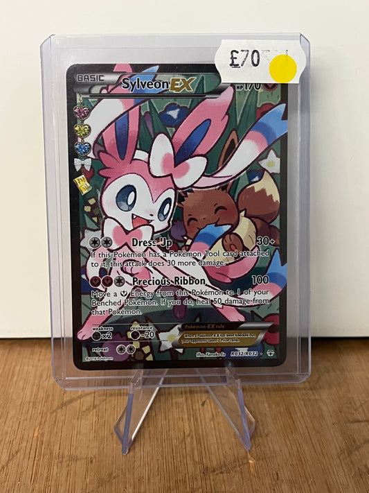 Sylveon EX Full Art Holo RC32/RC32 Generations Radiant Collection NM Single Pokémon Card