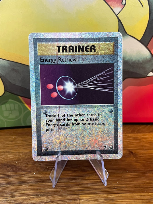 Energy Retrival Reverse Holo 107/110 Legendary Collection NM Single Pokemon Card