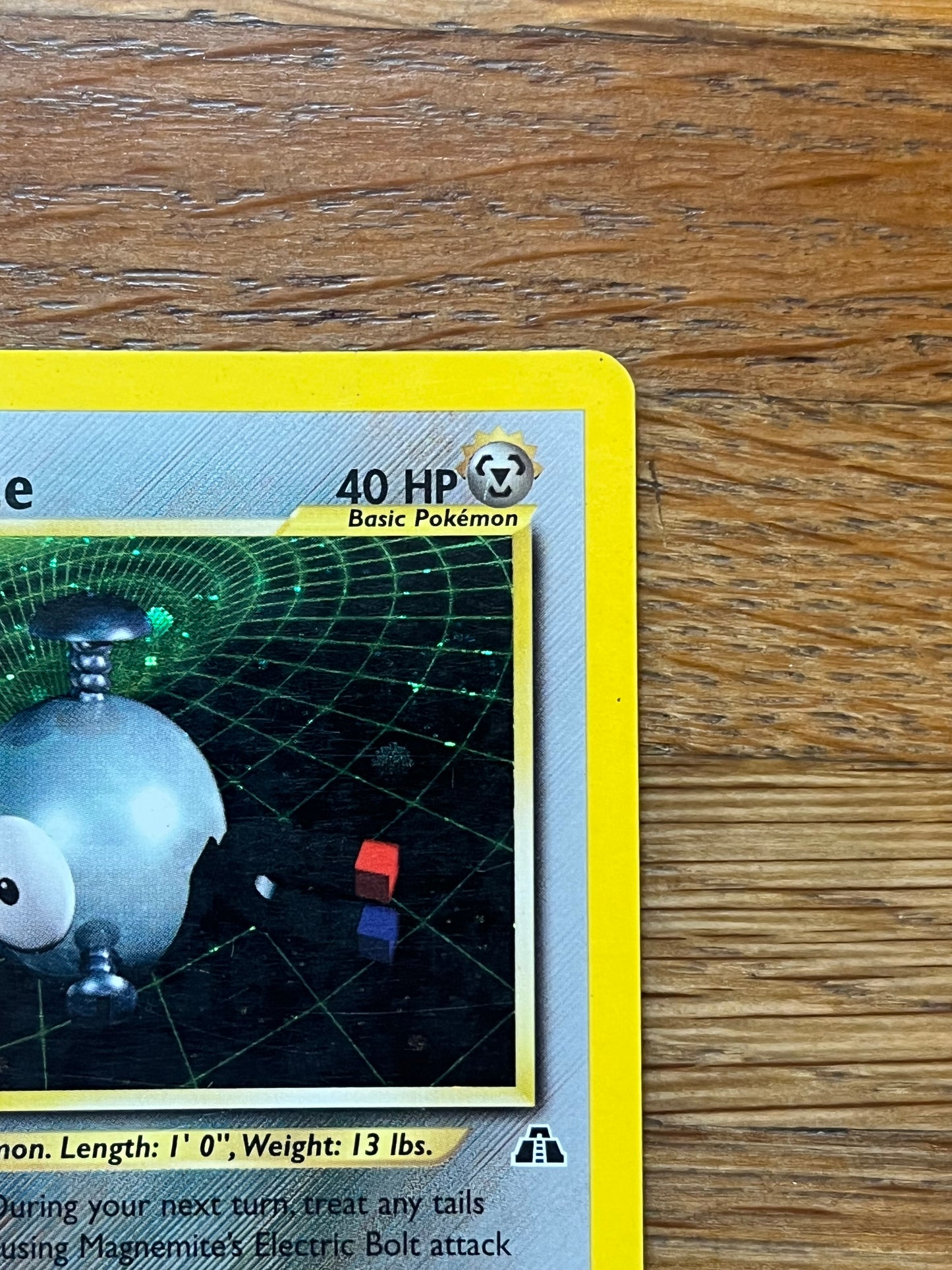 Magnemite holo 7/75 Neo Discovery NM Single Pokemon Card