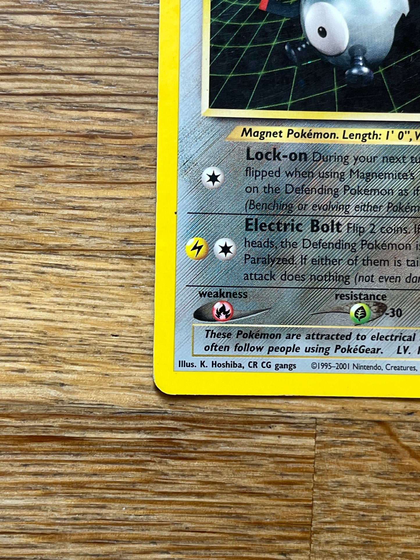 Magnemite holo 7/75 Neo Discovery NM Single Pokemon Card