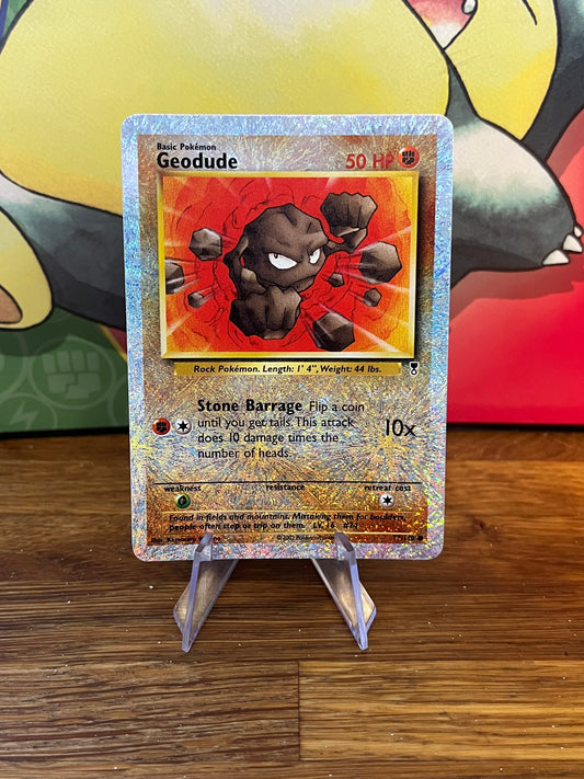 Geodude Reverse Holo 77/110 Legendary Collection NM Single Pokemon Card