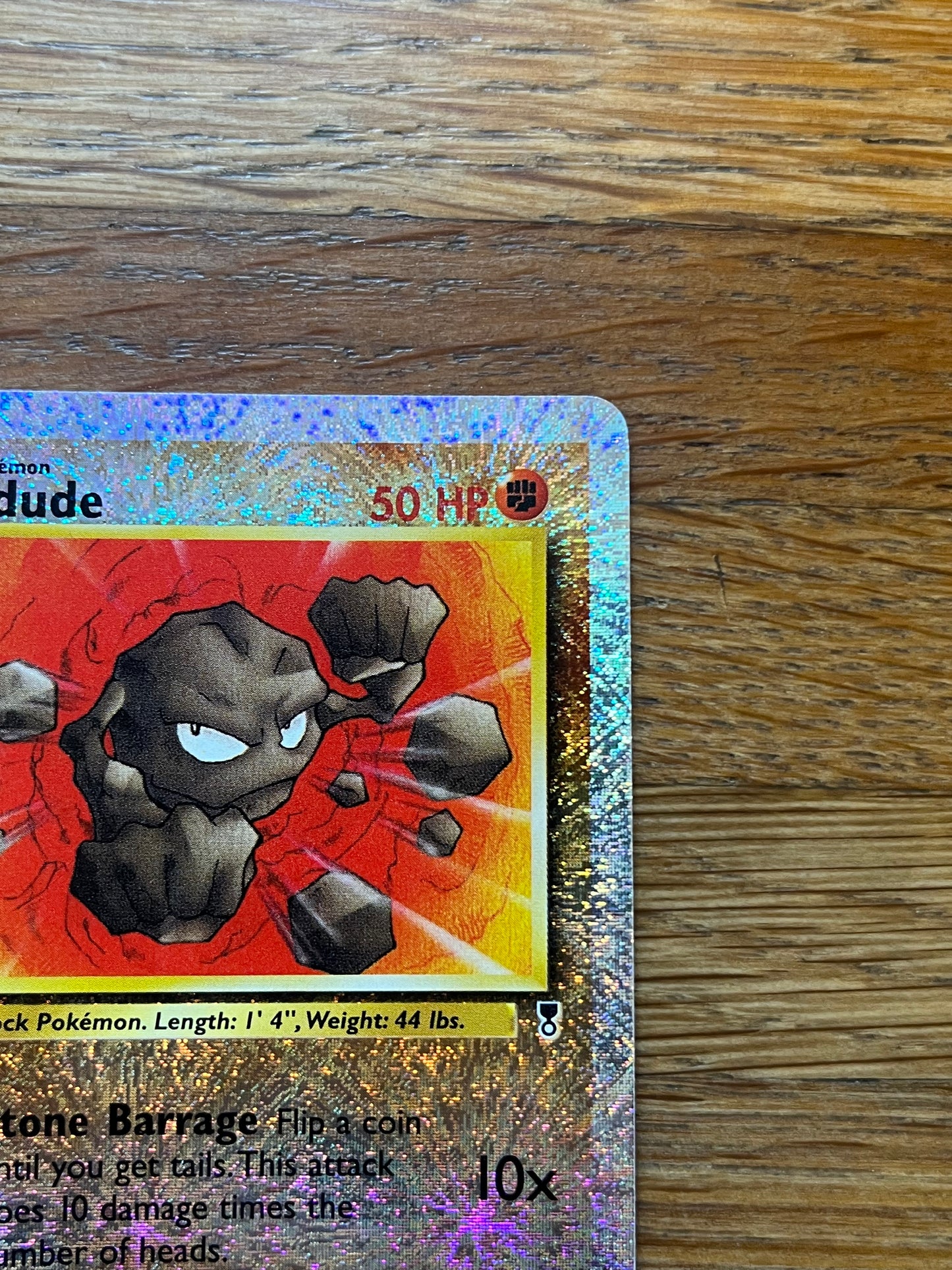 Geodude Reverse Holo 77/110 Legendary Collection NM Single Pokemon Card