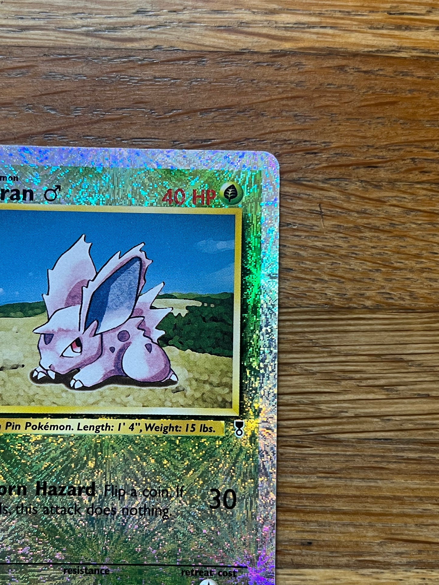 Nidoran Reverse Holo 83/110 Legendary Collection NM Single Pokemon Card