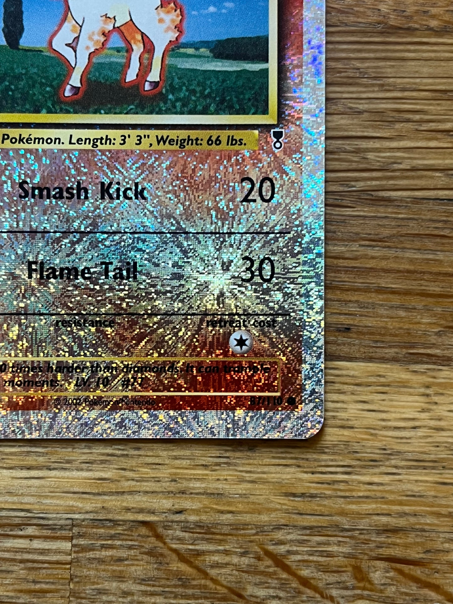 Ponyta Reverse Holo 87/110 Legendary Collection NM Single Pokemon Card