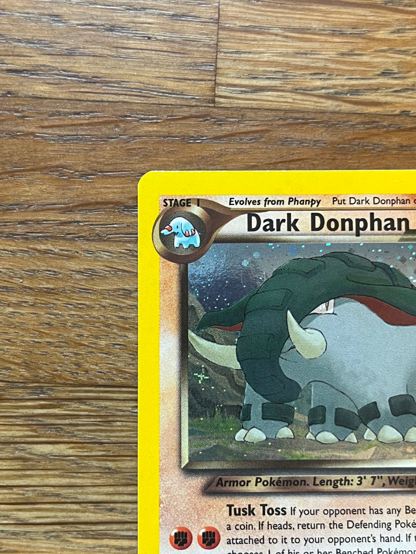 Dark Donphan Holo 3/105 Neo Destiny NM Single Pokemon Card