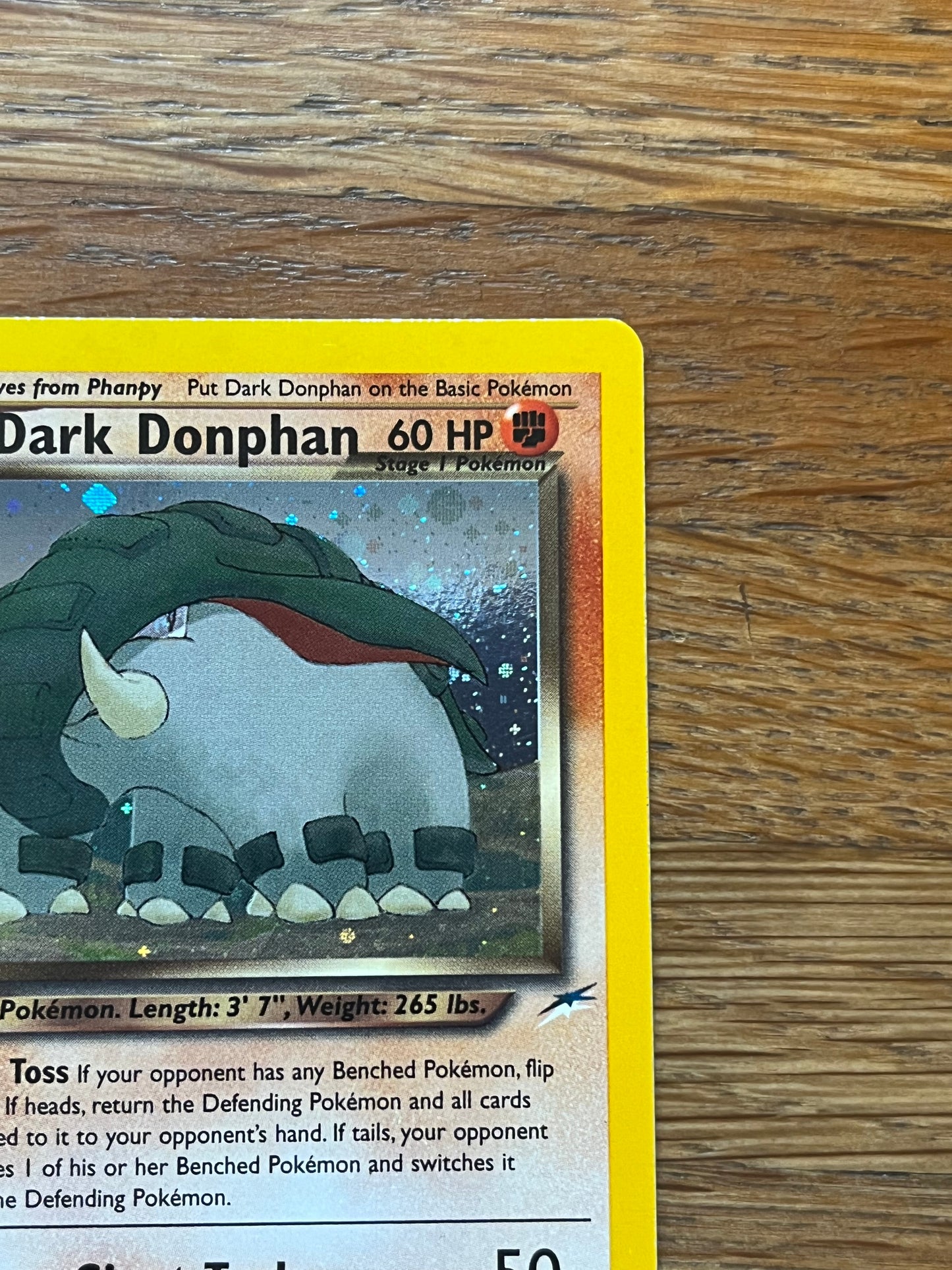 Dark Donphan Holo 3/105 Neo Destiny NM Single Pokemon Card