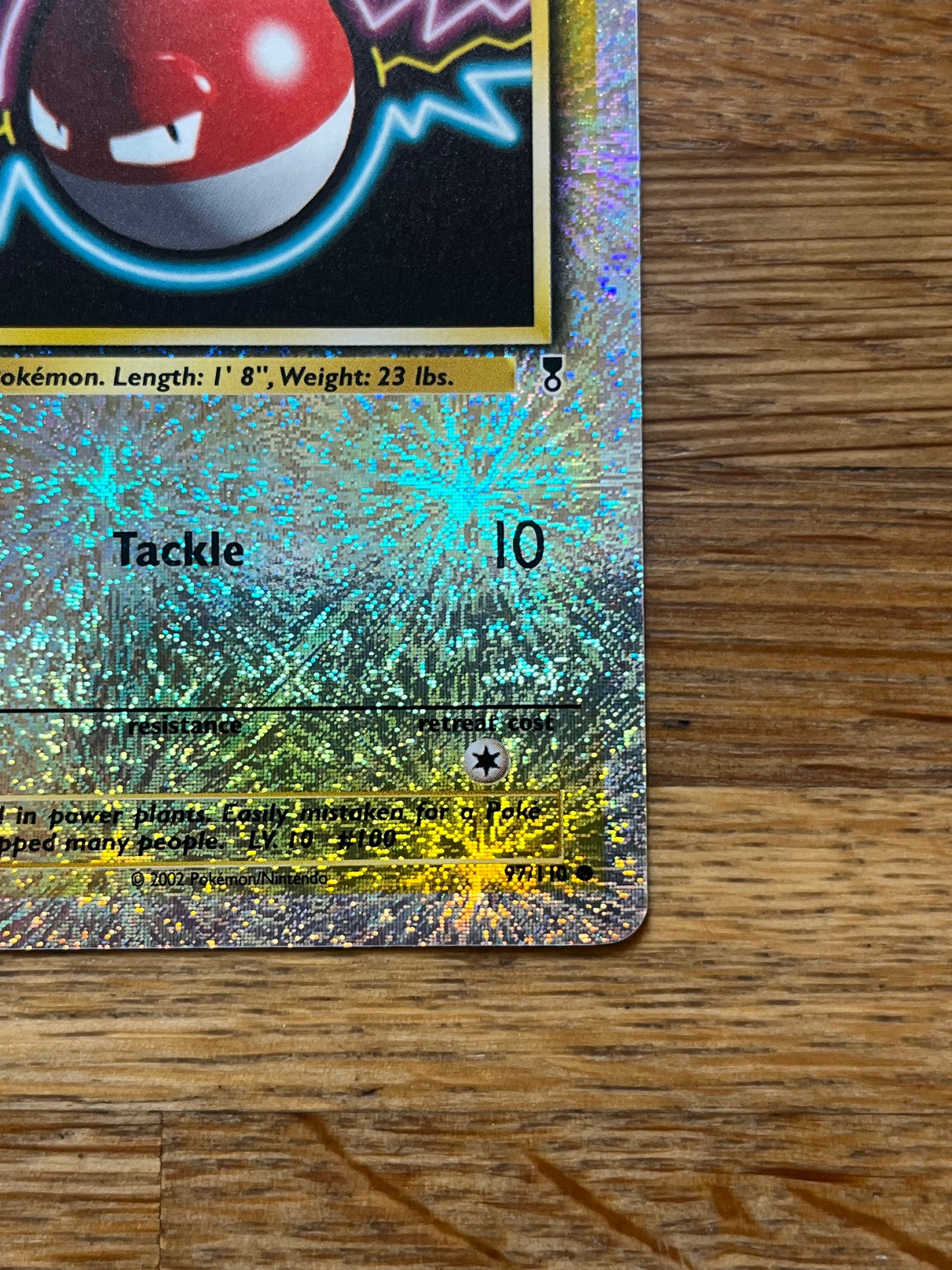 Voltorb Reverse Holo 97/110 Legendary Collection NM Single Pokemon Card