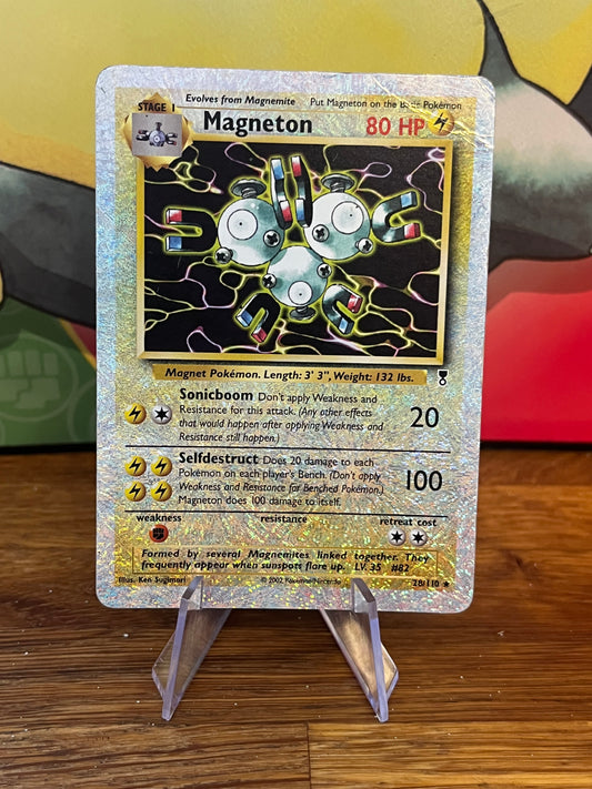 Magneton Reverse Holo 28/110 Legendary Collection NM Single Pokemon Card