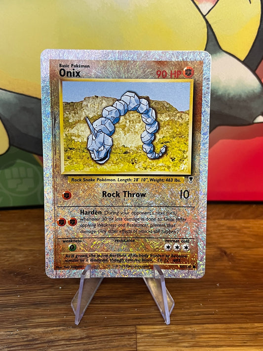 Onix Reverse Holo 84/110 Legendary Collection NM Single Pokemon Card