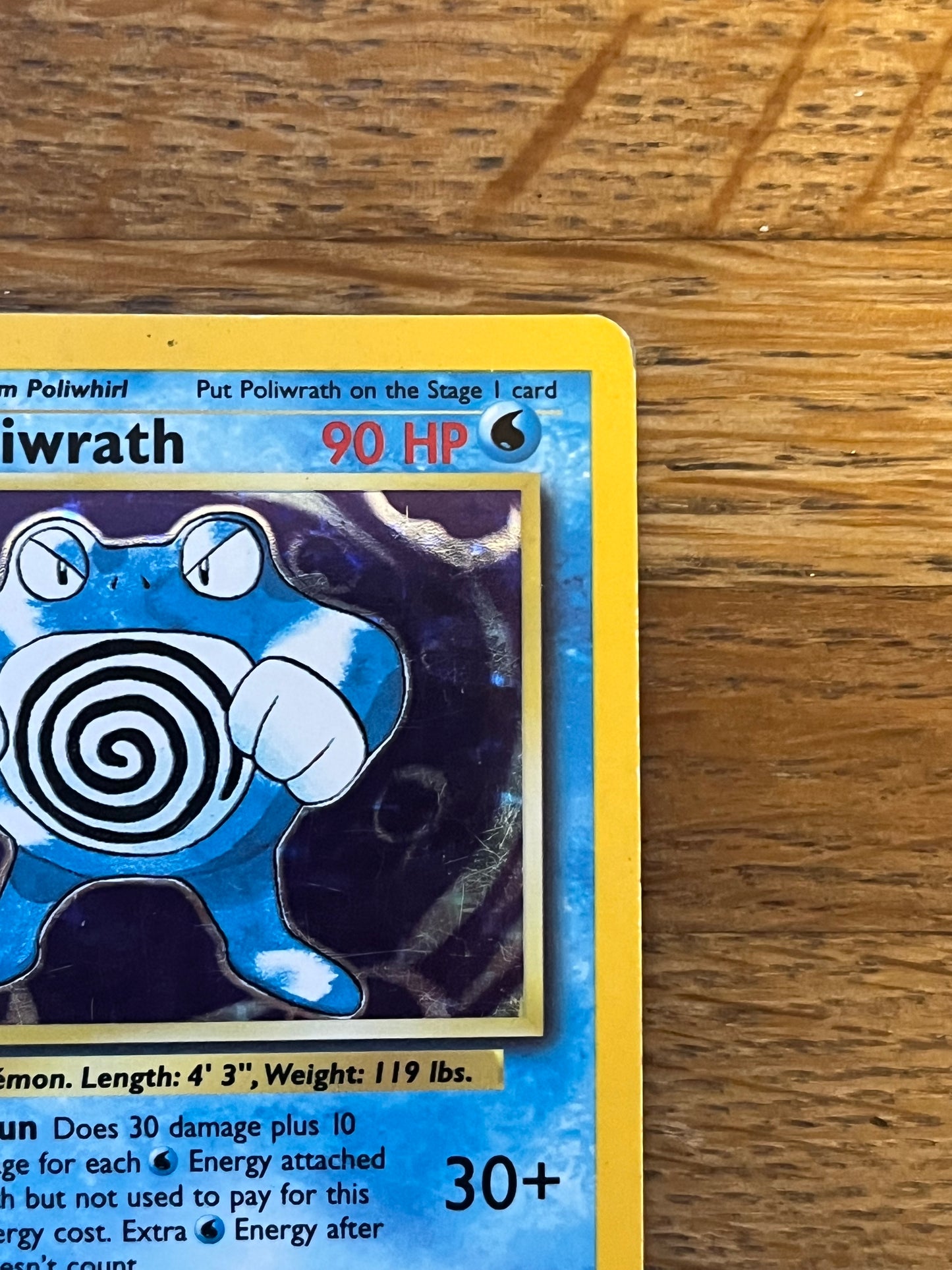 Poliwraith Holo 13/102 Base Set NM Single Pokémon Card