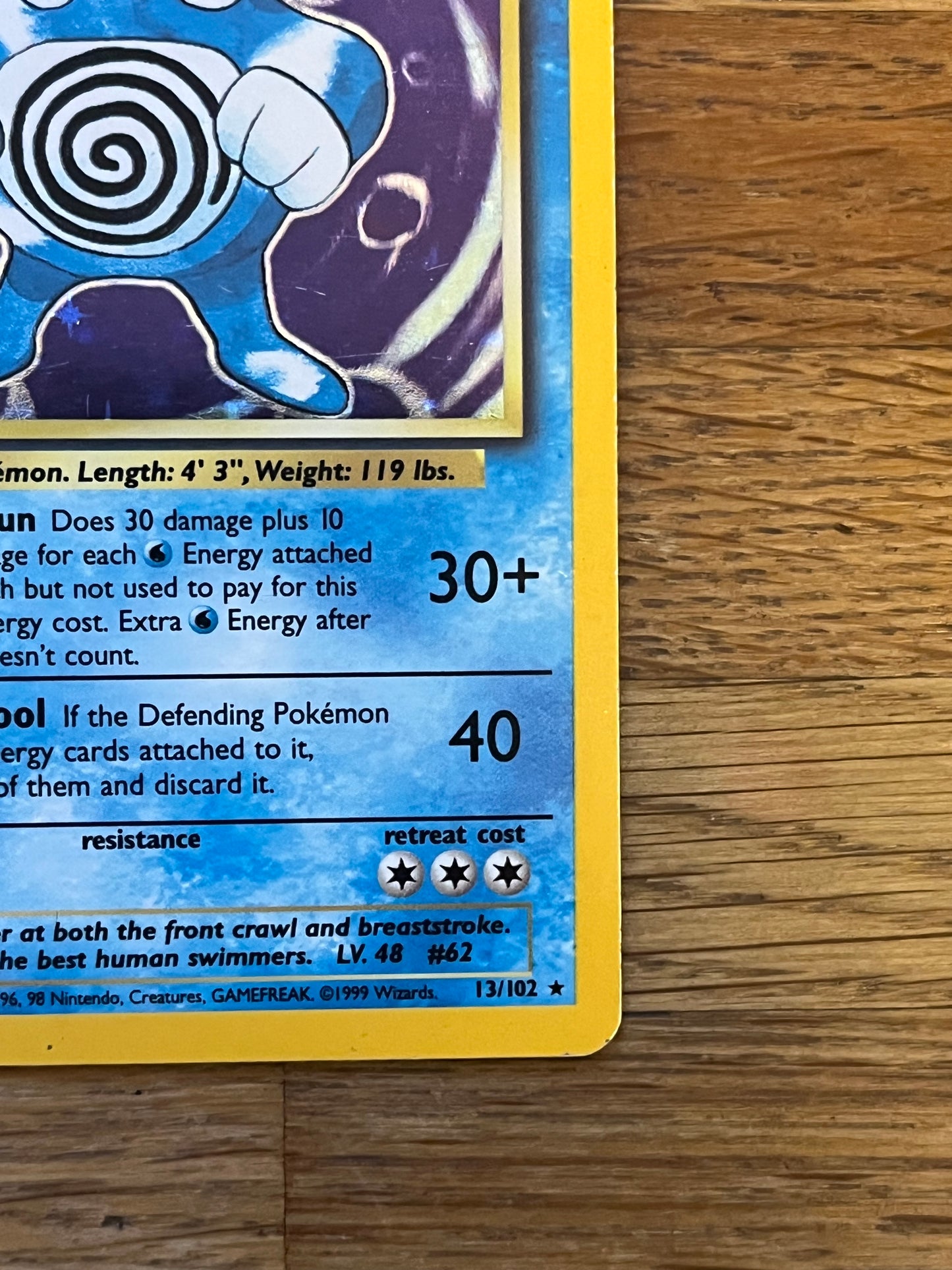 Poliwraith Holo 13/102 Base Set NM Single Pokémon Card