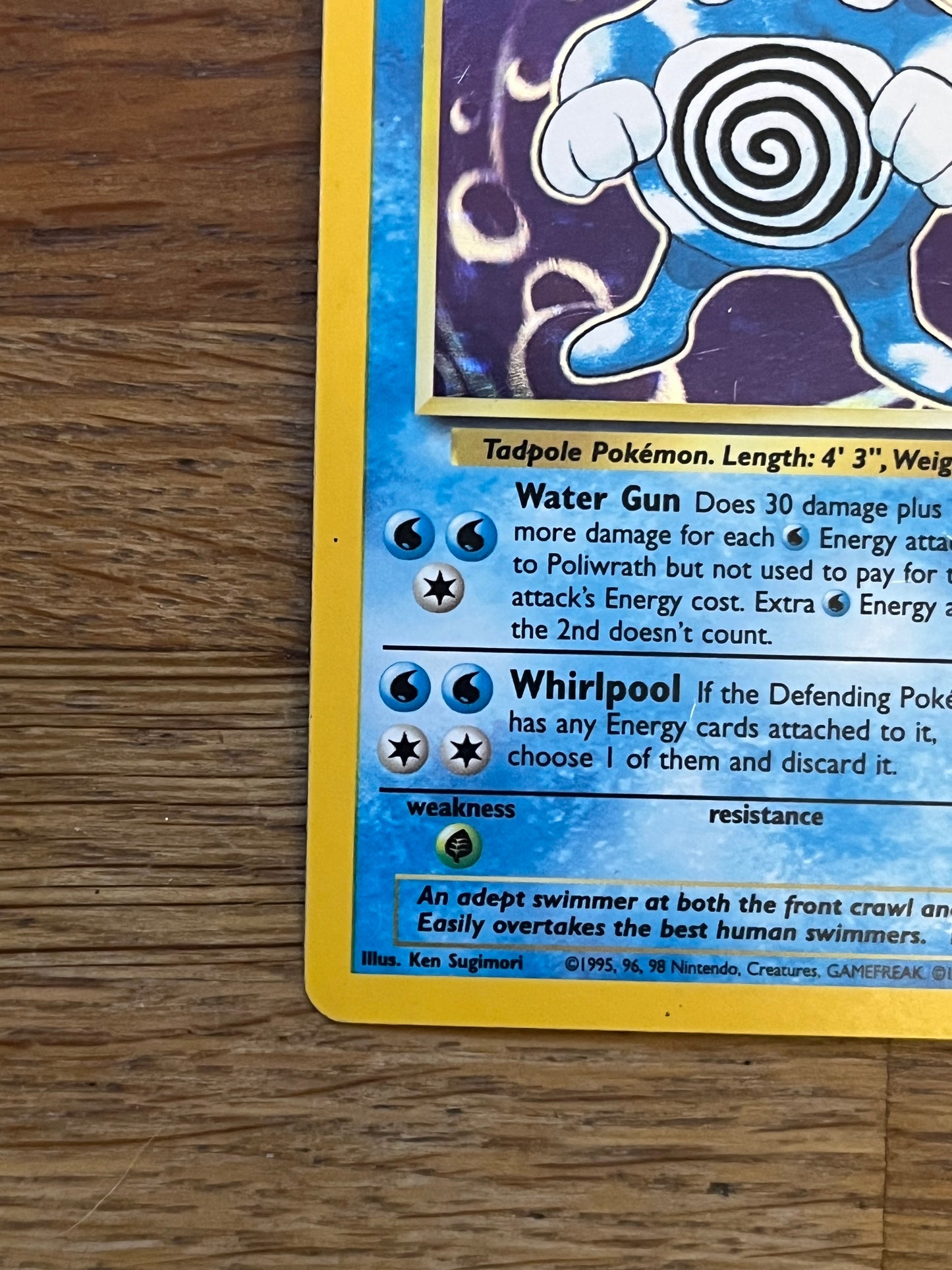 Poliwraith Holo 13/102 Base Set NM Single Pokémon Card