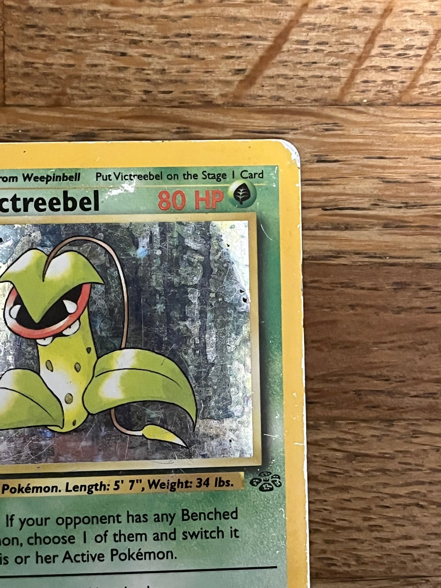 Victreebel 14/64 Holo Jungle HP Single Pokémon Card