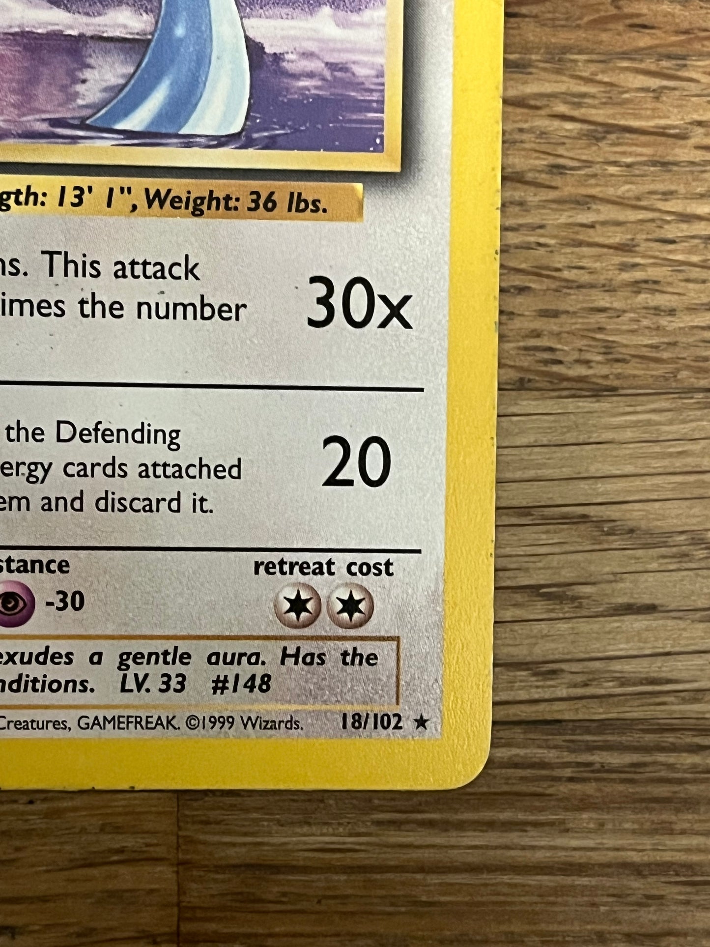 Dragonair 18/102 Base Set LP Single Pokémon Card