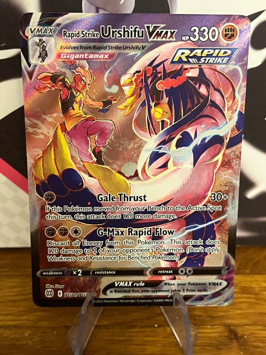 Rapid Strike Urshifu VMax TG21/TG30 Brilliant Stars NM Single Pokémon Card
