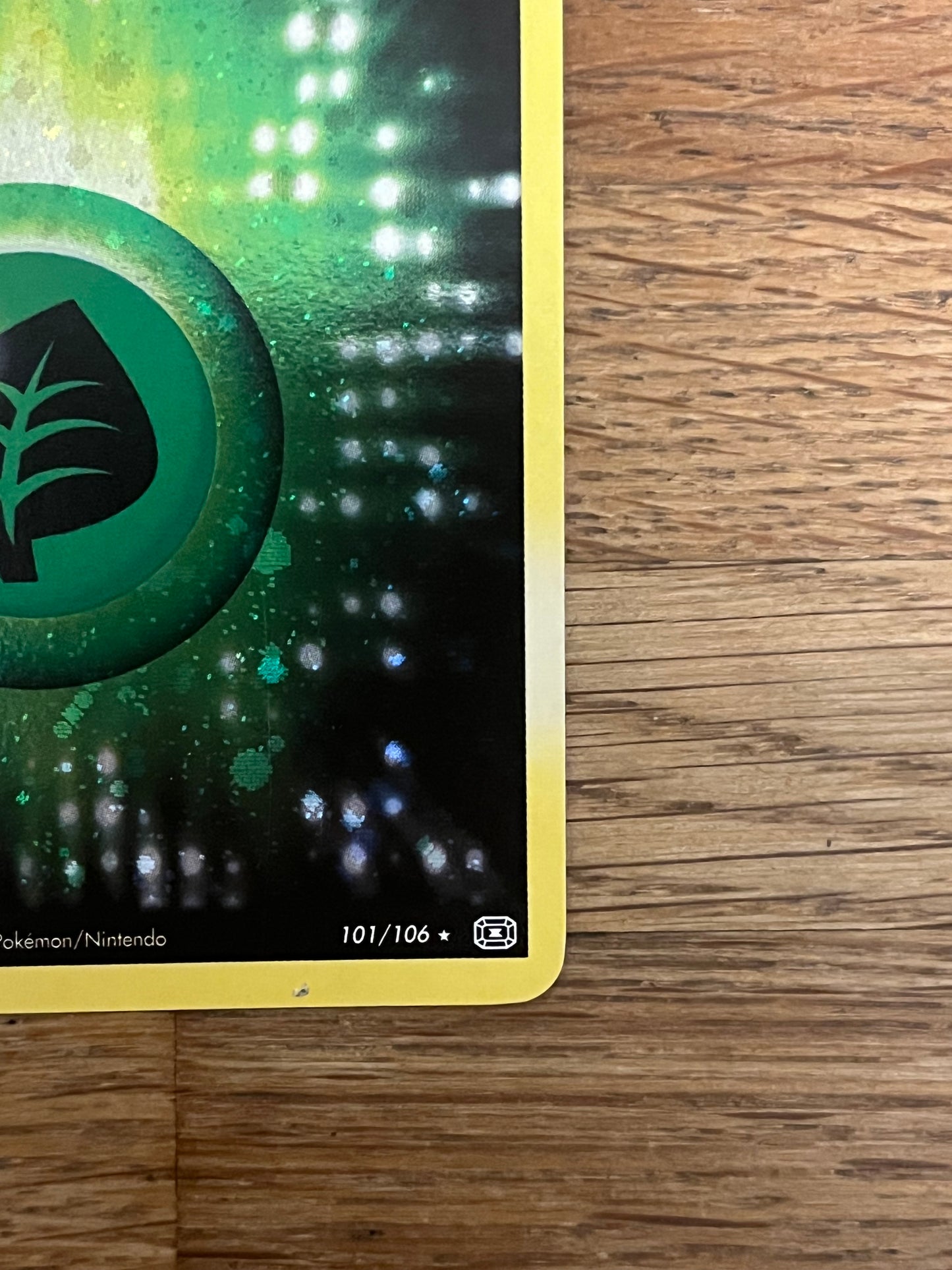 Grass Energy 101/106 Holo Emerald NM Single Pokémon Card