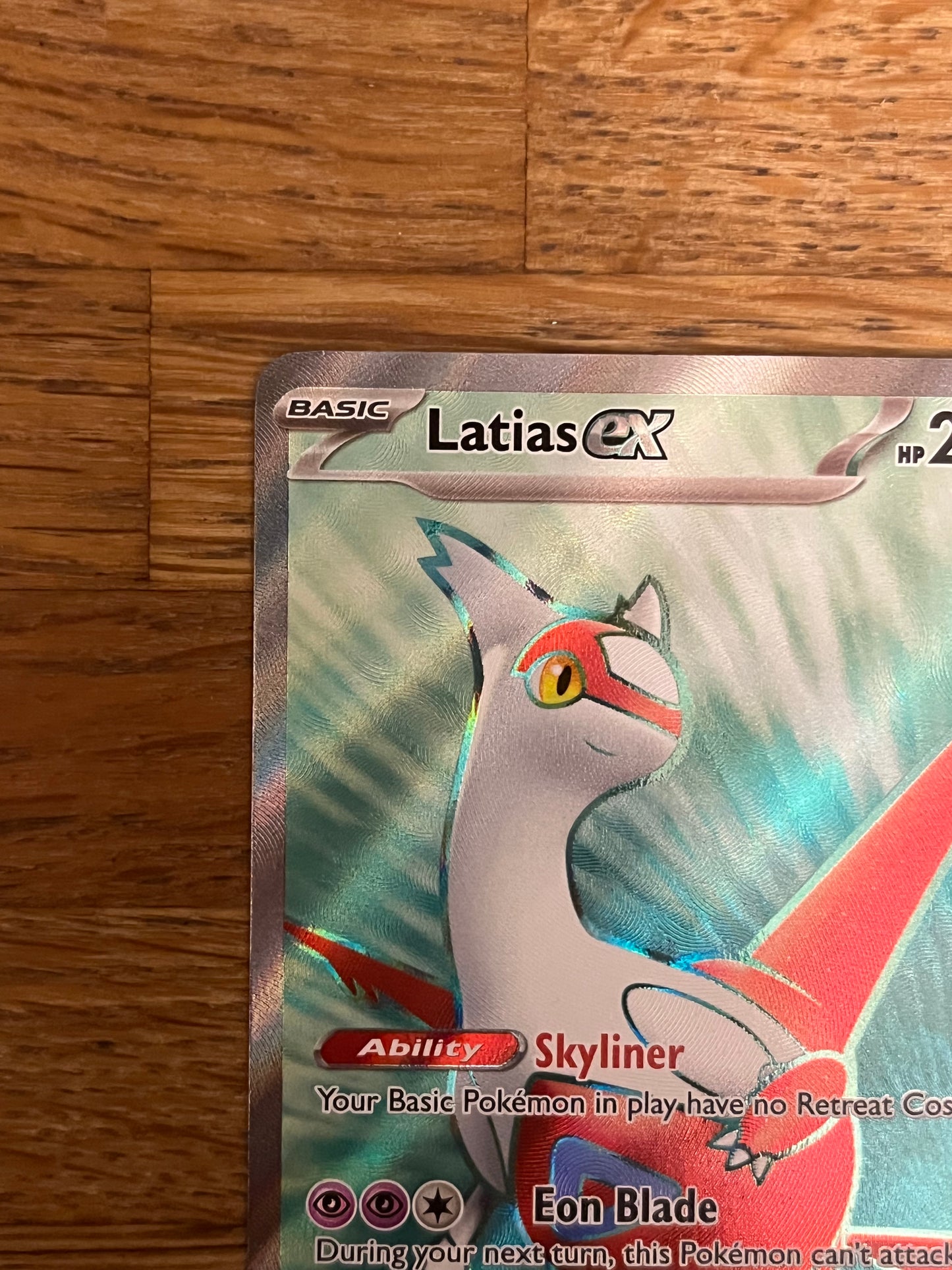 Latias ex 220/191 Illustration Rare Surging Sparks NM Single Pokémon Card