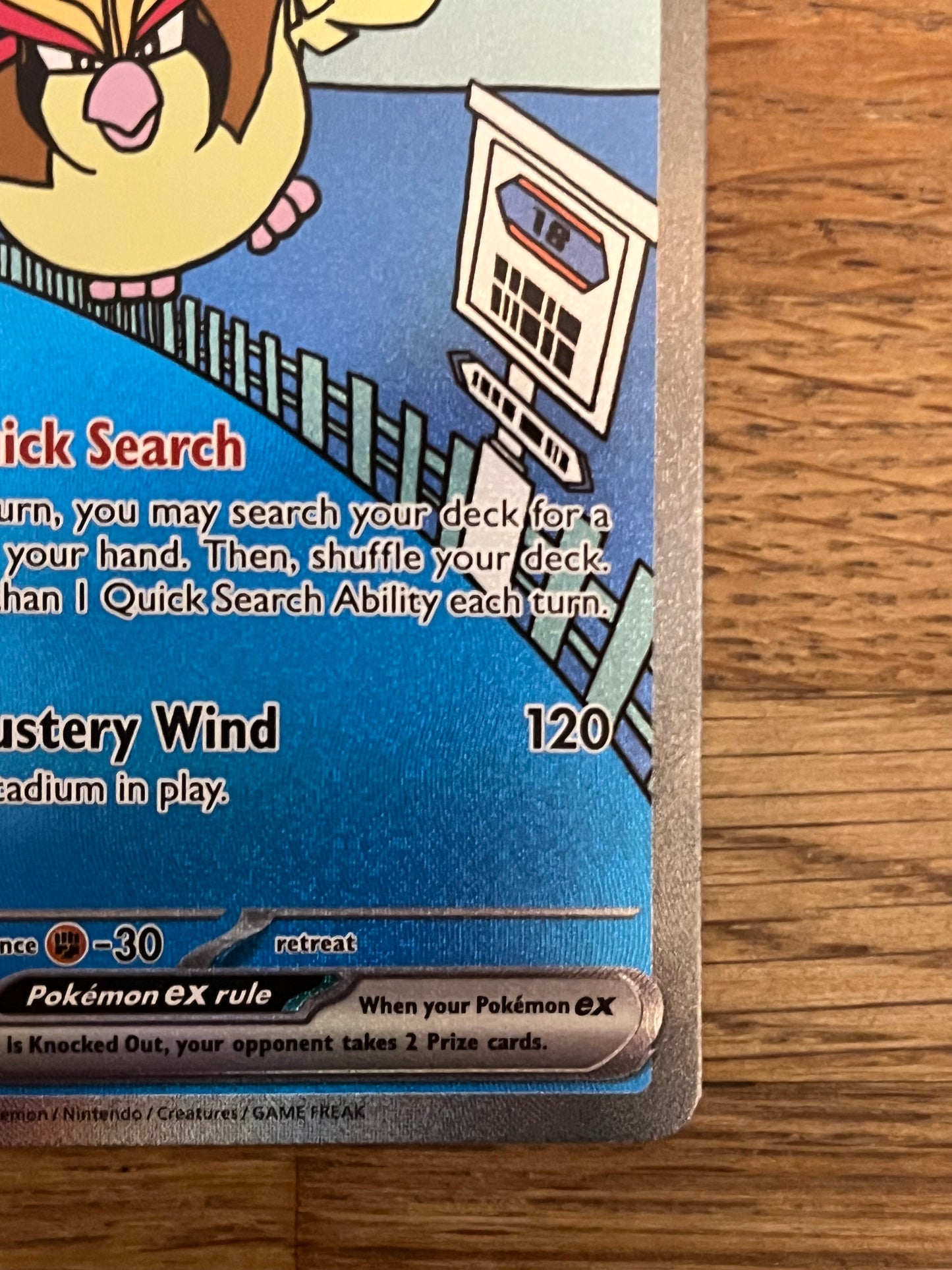 Pidgeot EX 225/197 Special Illustration Rare Obsidian Flames NM Single Pokémon Card