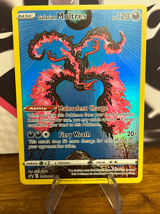 Galarian Moltres SWSH284 Black Star Promo NM Single Pokémon Card