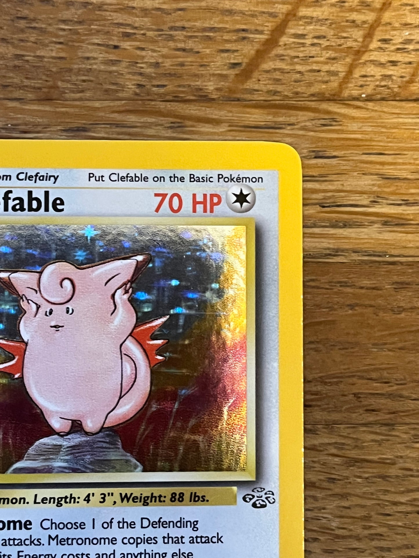 Clefable Holo 1/64 Jungle NM Single Pokémon Card