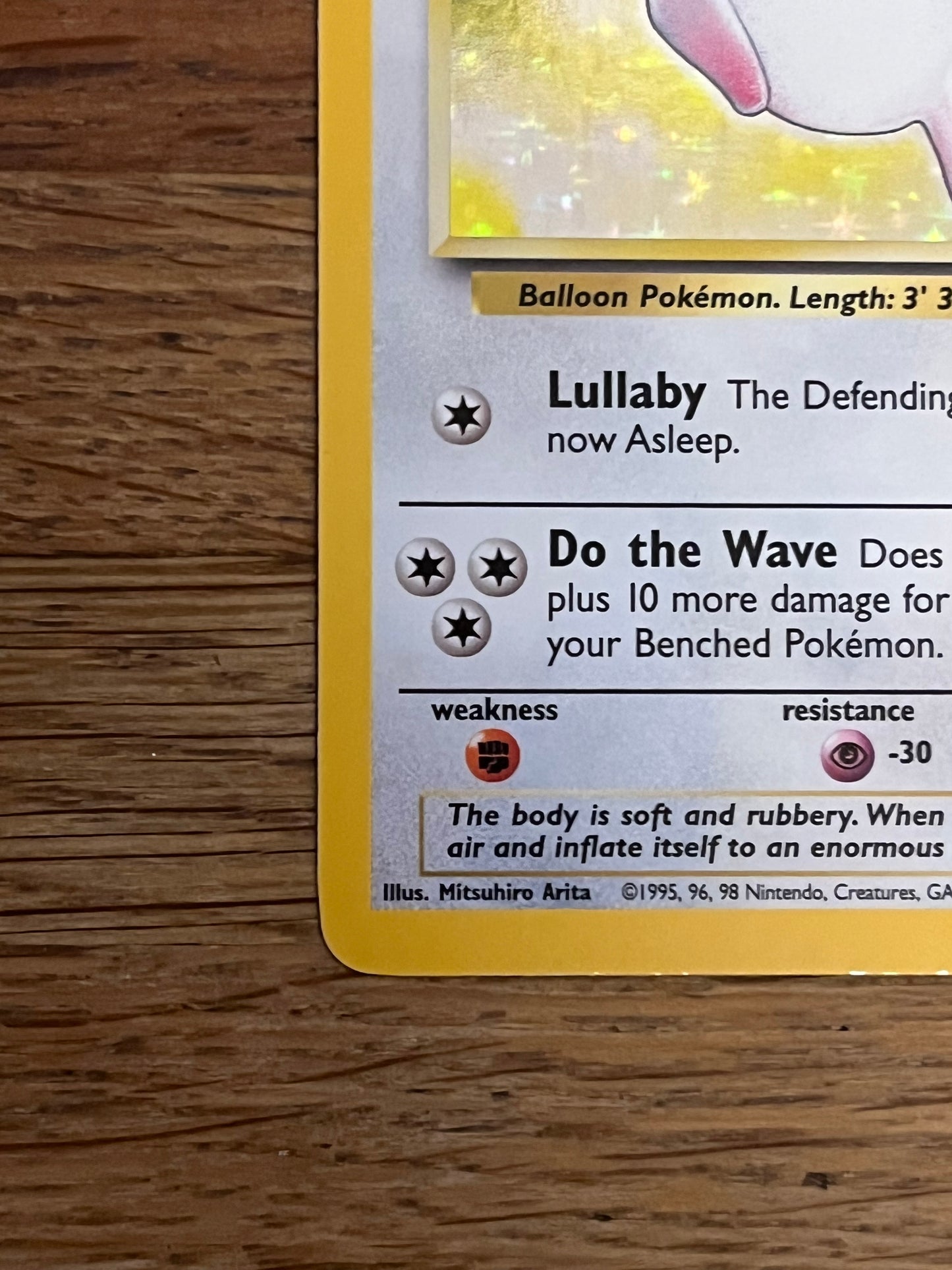 Wigglytuff Holo 16/64 Jungle NM Single Pokémon Card