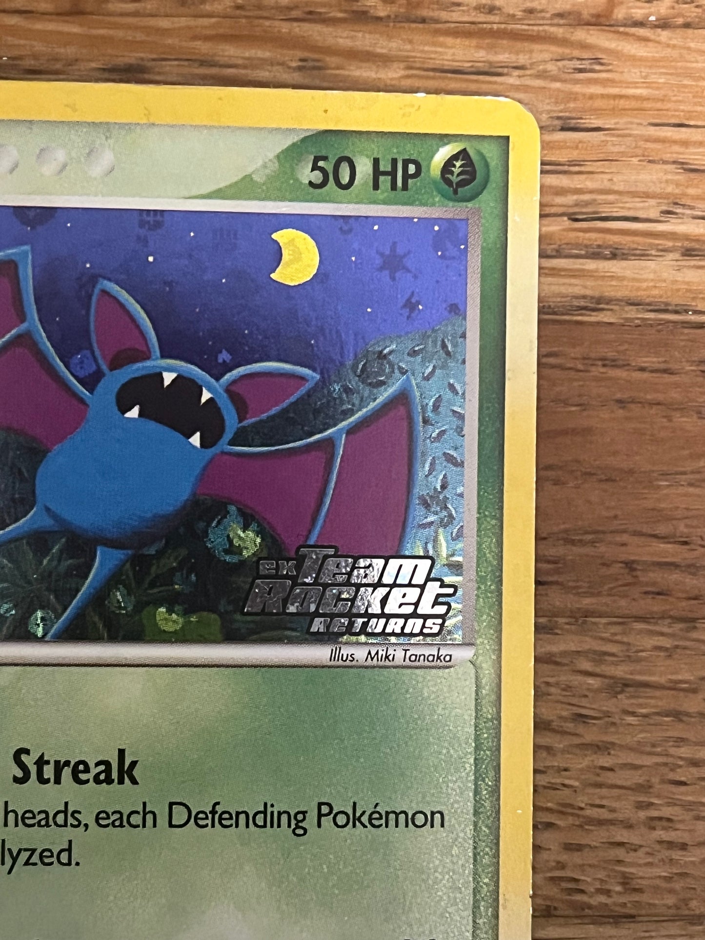Zubat 82/109 Team Rocket Returns Holo Stamped NM Single Pokémon Card