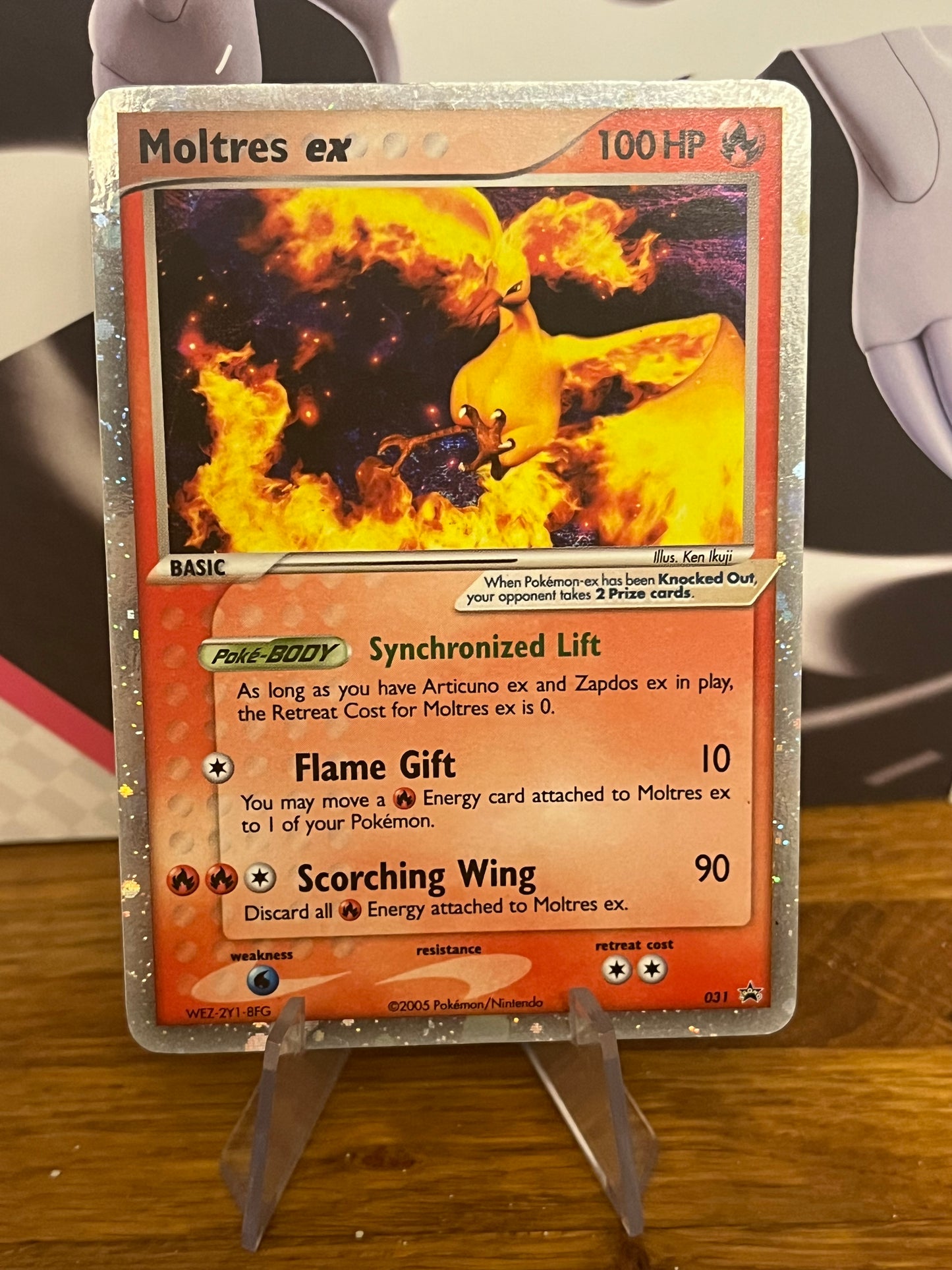 Moltres Ex 031 Black Star Promo NM Single Pokémon Card