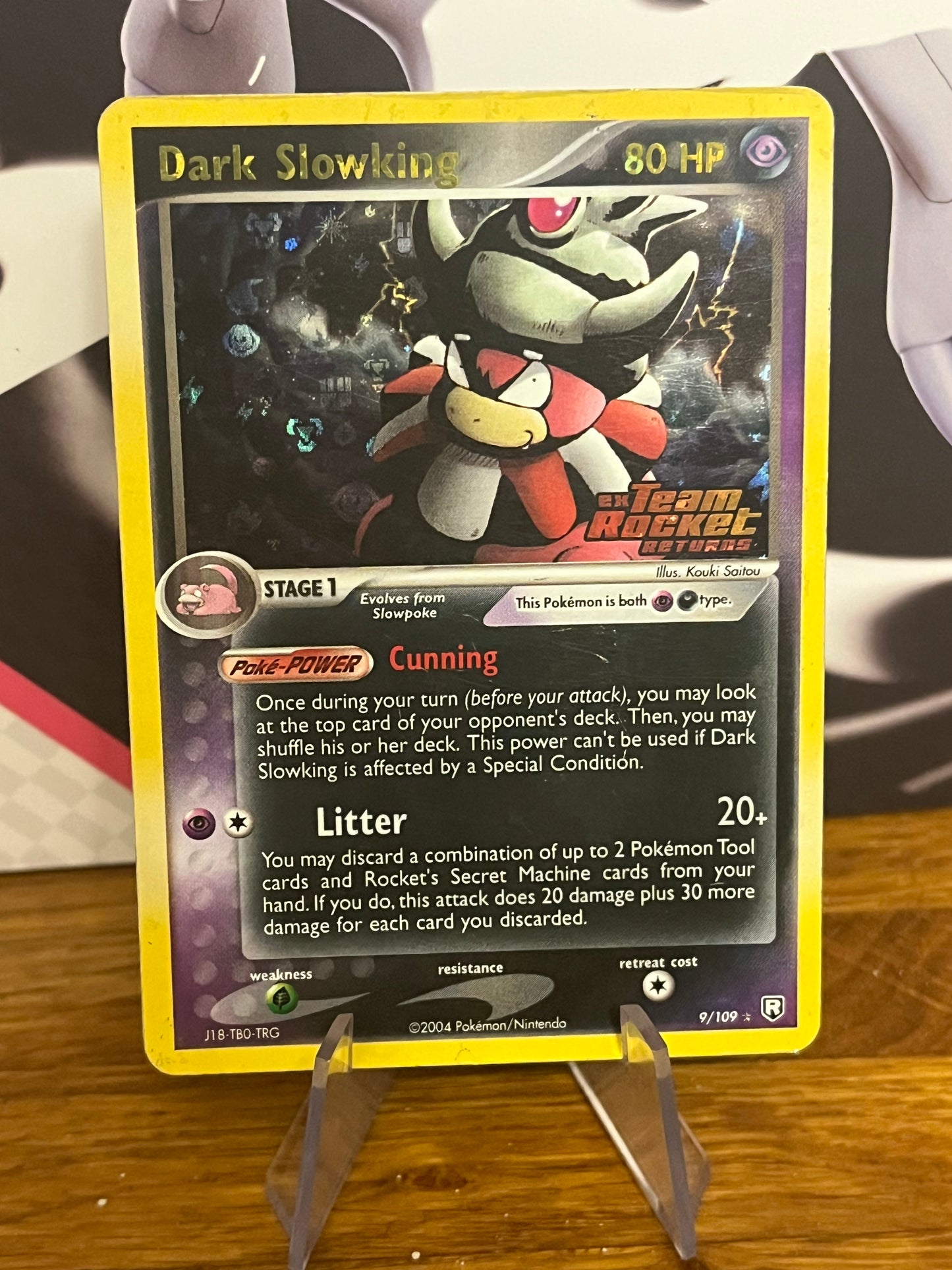 Dark Slowking 9/109 Holo Team Rocket Returns NM Single Pokémon Card